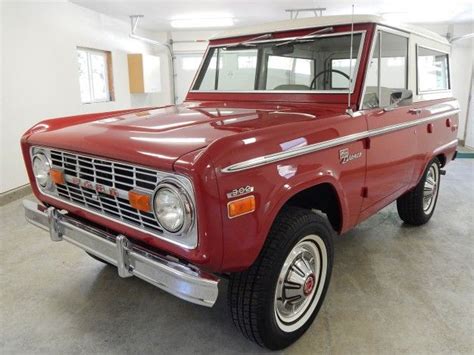 You Can Buy This Amazing First Gen Ford Bronco On Ebay Ford Bronco