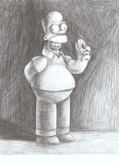 22 Homer Simpson Drawing Jarydannika