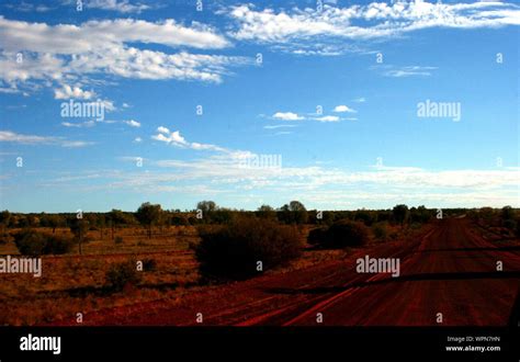 Red Centre Way Alice Springs Northern Territory Australia Stock