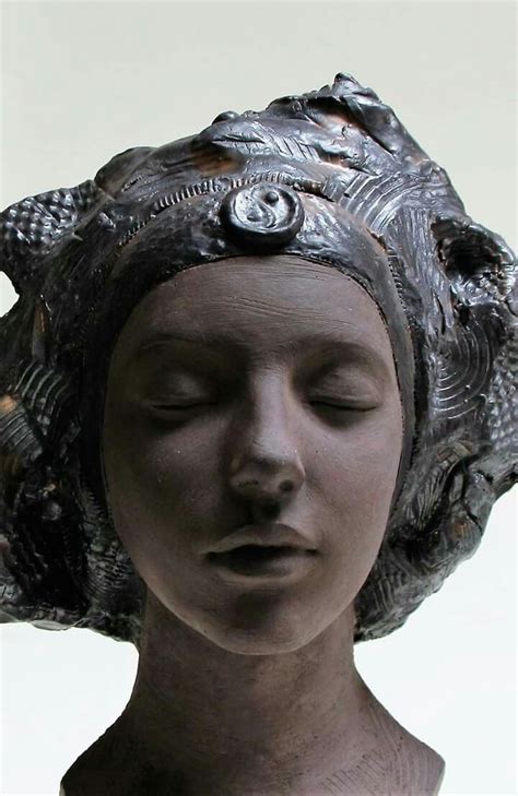 Human Sculpture Sculpture Clay Ceramic Mask Ceramic Figures Masks