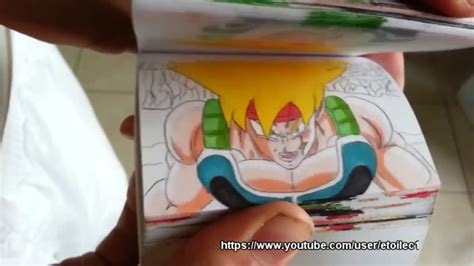 Bardock Vs Frieza Revenge Dragon Ball Z Flipbook Animation Original Video Youtube