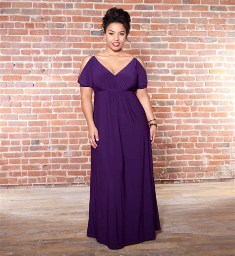 Perfect Plus Size Gown With A Little Embellishment Of Course