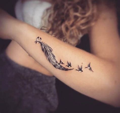 Feather Tattoo Designs And Their Meanings Culture And Religion
