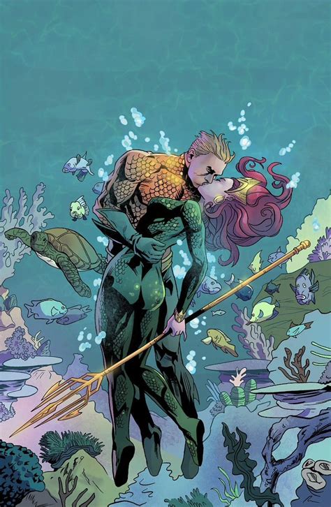 Sea Of Love Aquaman And Mera Aquaman Comics Fan Art 43780652 Fanpop