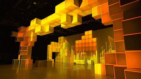 Orange Hello 2012 Stage Set Design Stage Design Projection Mapping