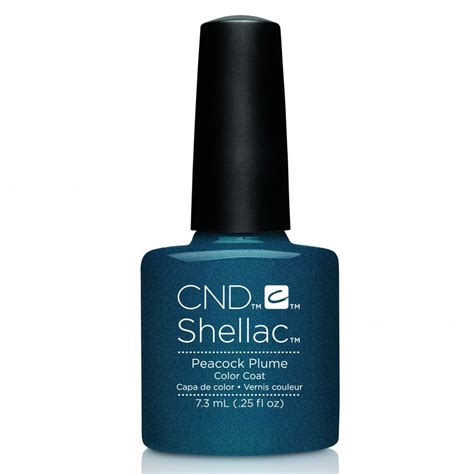 Shellac Power Nail Polish Contradictions Collection Peacock Plume