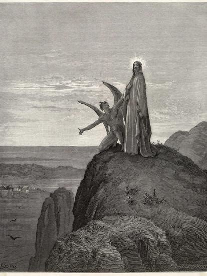 Jesus Is Tempted By Satan In The Wilderness Photographic Print