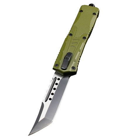 Фронтальный нож Microtech Hellhound Tactical реплика