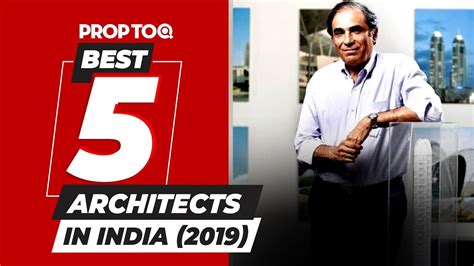 Best 5 Architects In India 2019 Youtube