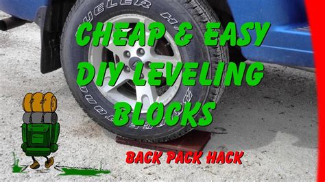 Diy rv leveling blocks homemade rv leveling blocks allow the recreational vehicle to be level when it is parked. Cheap and Easy DIY Leveling Blocks - YouTube