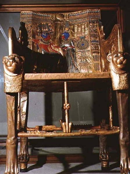 Discover The Majestic Golden Throne Of Tutankhamun