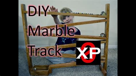 Diy Wooden Marble Track Youtube