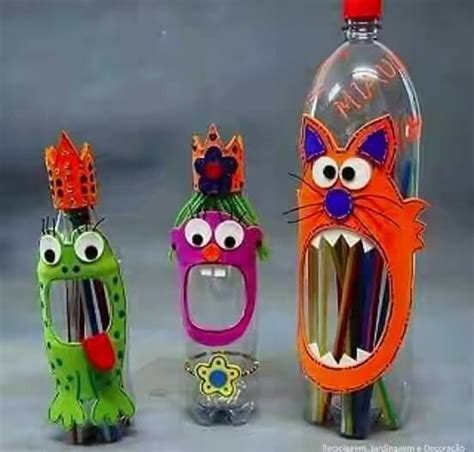 Craft For Kids From Empty Plastic Bottles Bottle Crafts Crafts