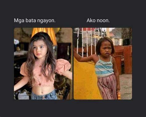 Mga Bata Noon Vs Ngayon Hahahahaha Pinoy Internet And
