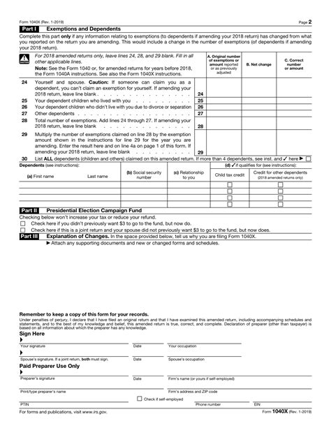 Irs Form 1040x Download Fillable Pdf Or Fill Online Amended Us