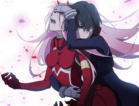 Zero Two And Hiro Darling In The Franxx Drawn By Leje39
