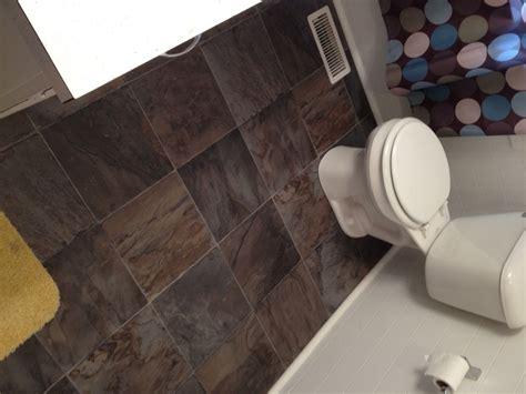 Under normal conditions, a subfloor. Bathroom - Toilet Subfloor Repair & New Glueless Flooring ...