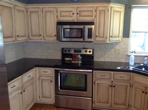 Chalk paint is the perfect choice for painting cabinets because it's simple to use and requires minimal prep. Kitchen-cabinets-faux-painting-Macaluso-Custom-Design ...