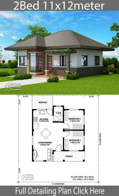 Luxury Small House Design Plans Bungalows House Small House