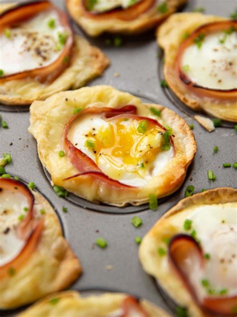 Ham Cheese And Egg Tortilla Cups Don T Go Bacon My Heart