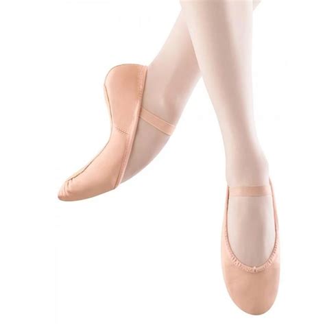 Bloch S0205l Dansoft Pink Leather Full Sole Ballet Shoes — Dancewear