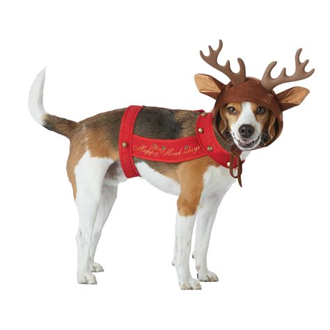 Holiday Reindeer Dog Costume Baxterboo