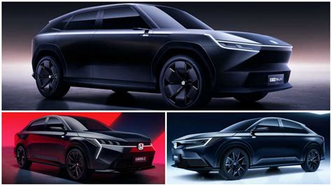 Honda Previews Three New Electric Suvs Launching In China In 2024