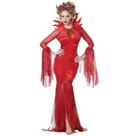 Womens Red Devil Dress Costume Costume Party World