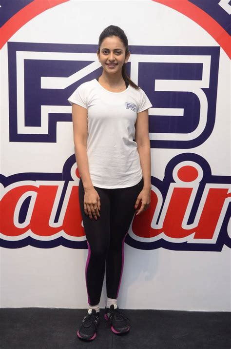 Actress Rakul Preet Singh F45 Training Fitness Gym Gallery Cinehub