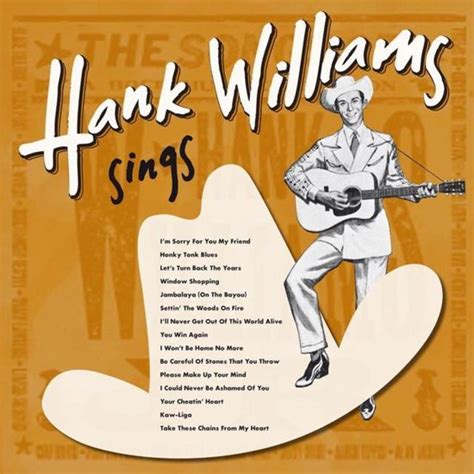Sings Hq Williams Hank Hank Williams Lp Album Muziek