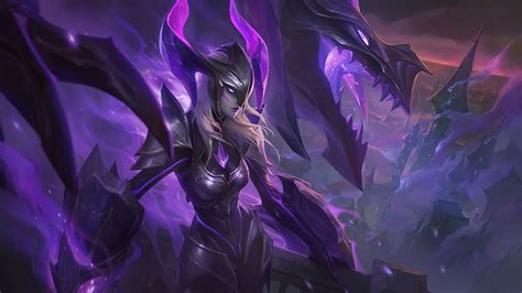 Darkflame Shyvana Splashart Wild Rift Rshyvanamains