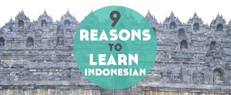 9 Reasons To Learn Indonesian Lindsay Does Languages