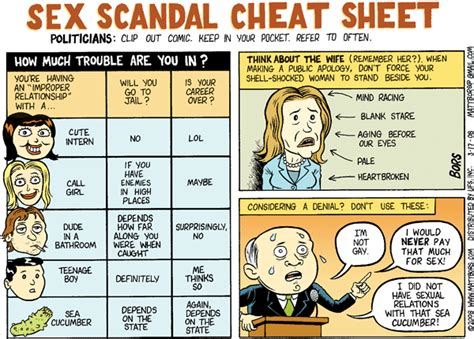 Sex Scandal Cheat Sheet The Adventures Of Accordion Guy In The 21st Century