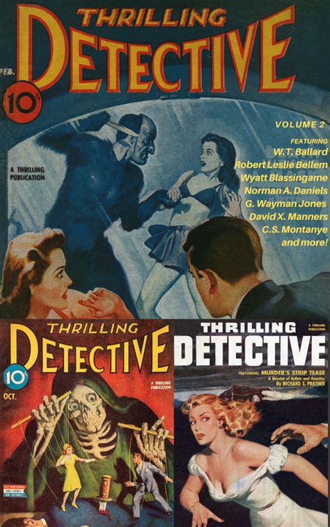 The Best Of Thrilling Detective Vol 2 Brick Pickle Media