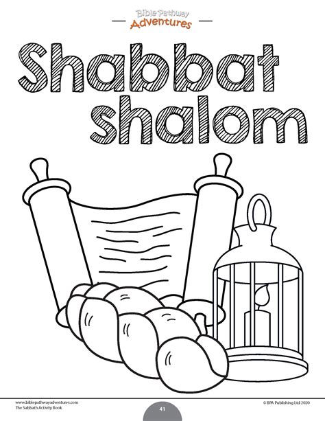 Shabbat Shalom Coloring Page Shabbat Shalom Images Shabbat Shalom
