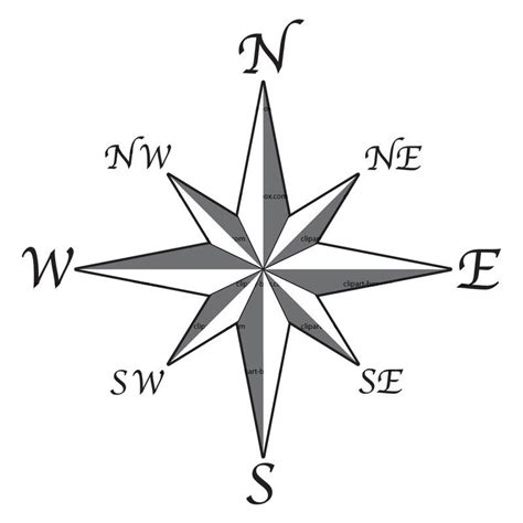 Compass Rose Drawing Compass Rose 01  Nautical Pinterest Compass And Compass Rose
