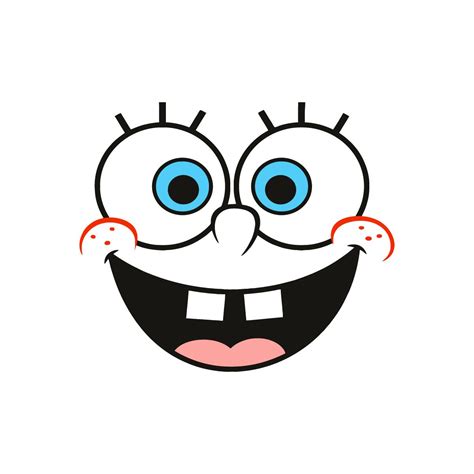 Spongebob Face SVG Cut Files