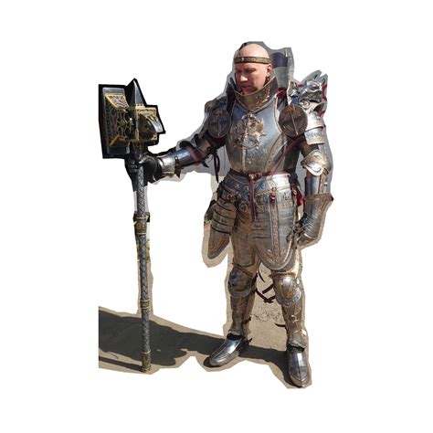 Warrior Priest Of Sigmar Warhammer Armor Full Larp Costume Etsy