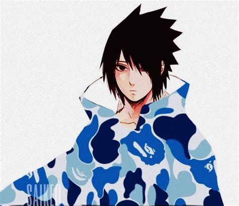 Sasuke Naruto Anime Bape Image By Sai