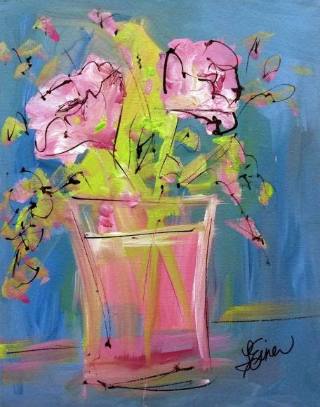 My Cup Runneth Over Acrylic Painting By Terri Einer Flower Painting Painting Acrylic