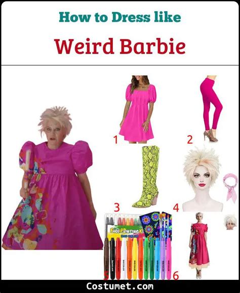 Weird Barbie Costume For Cosplay And Halloween