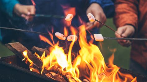 The Best Spot For Roasting Marshmallows Over A Campfire