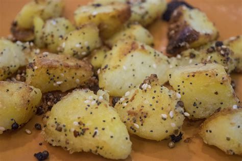 Spice Encrusted Roast Potatoes