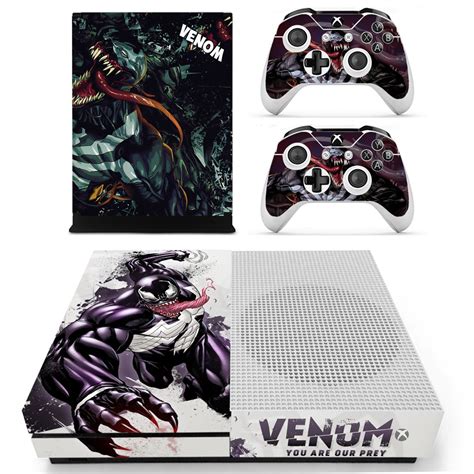 Venom Xbox One S Skin Decal For Console And Controllers