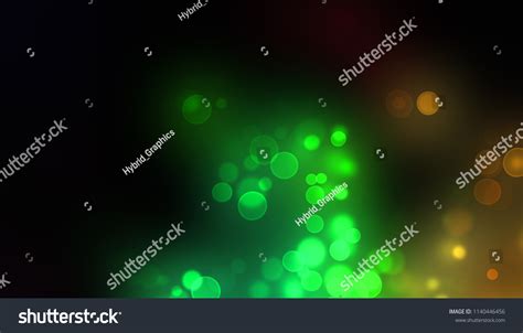 Lights Background Abstract Bokeh Wallpaper Stock Illustration