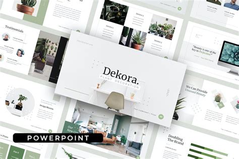 Dekora Clean Business Powerpoint Incl Creative And Company Envato