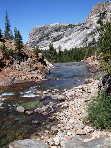 Tuolumne River Glen Aulin Trail Yosemite National Park California