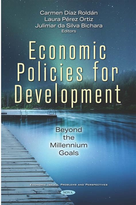 Economic Policies For Development Beyond The Millennium Goals Nova