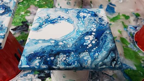 How To Make Coasters Acrylic Pouring Tutorial With Multiple