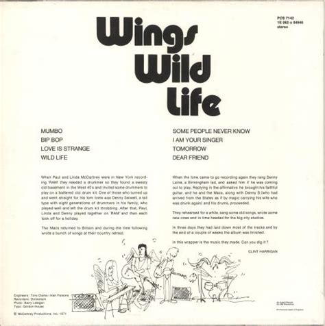 Paul Mccartney And Wings Wild Life 1st Uk Vinyl Lp Album Lp Record 210413